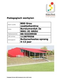 BSO Grou Voetbalkantine 3