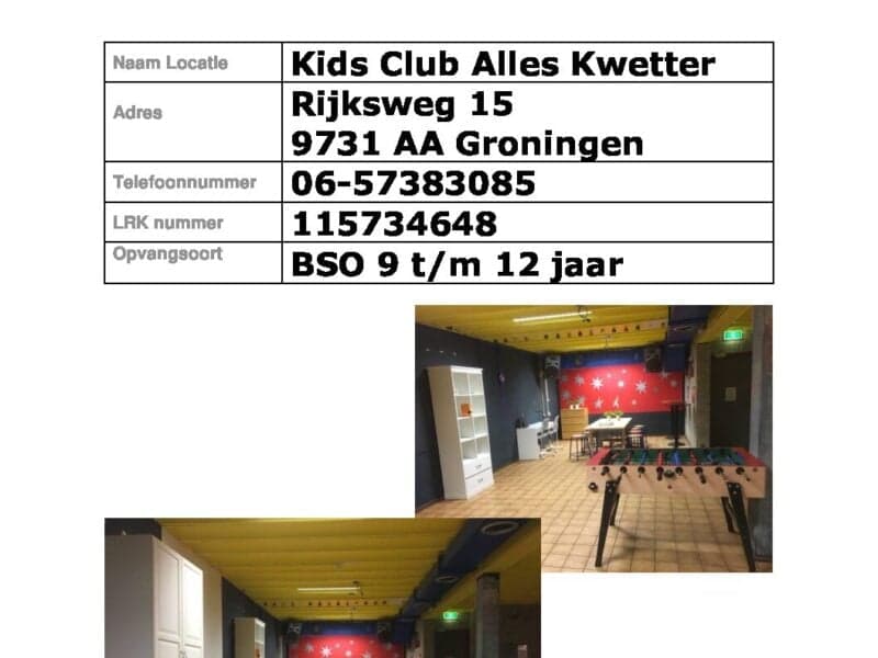 BSO Kids Club Alles Kwetter 2