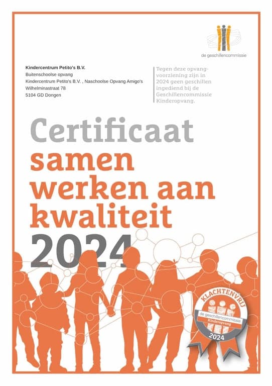 Kindercentrum Petito's B.V. , Naschoolse Opvang Amigo's 2