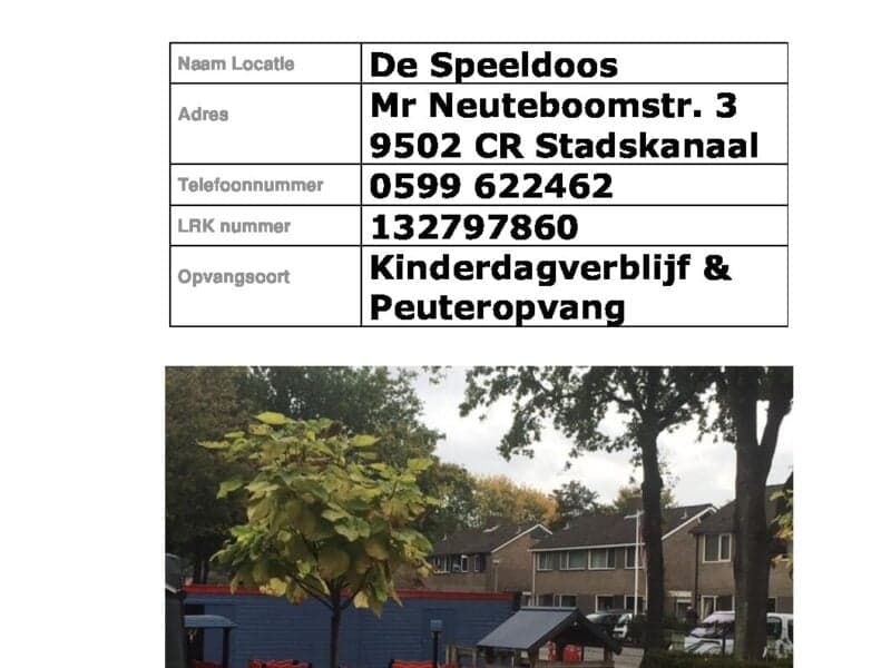 Kinderopvang Stadskanaal de Speeldoos foto 9