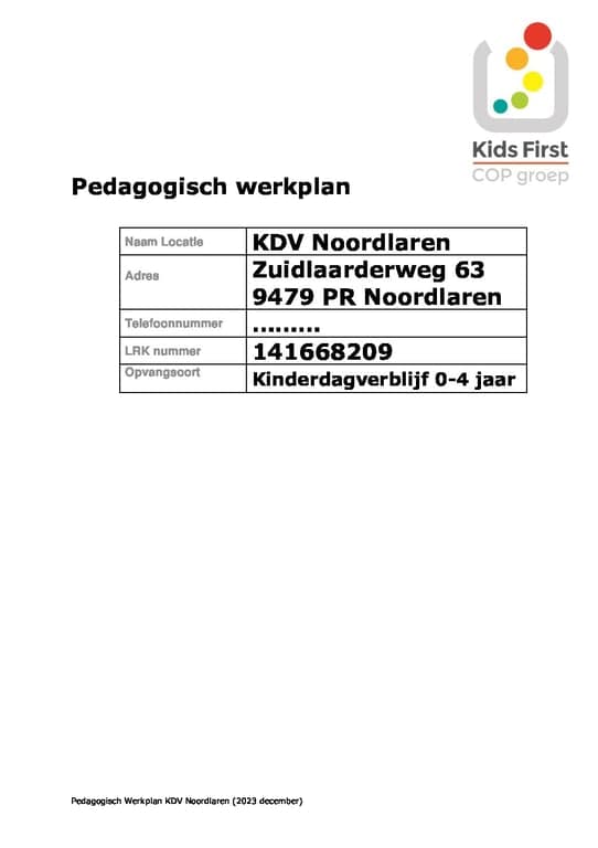 KDV Noordlaren foto 5