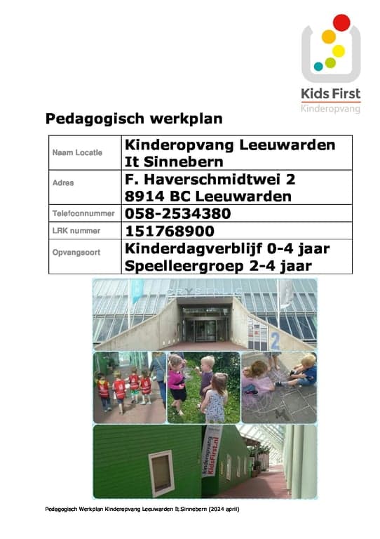 KDV Leeuwarden It Sinnebern foto 8