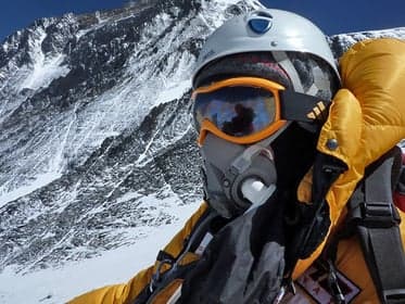 Bergbeklimmers foto 9