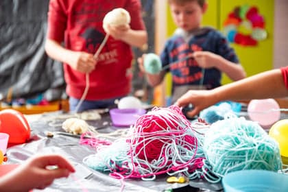 Sport BSO Boefje - Groen-Geel foto 7