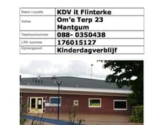 KDV Mantgum It Flinterke
