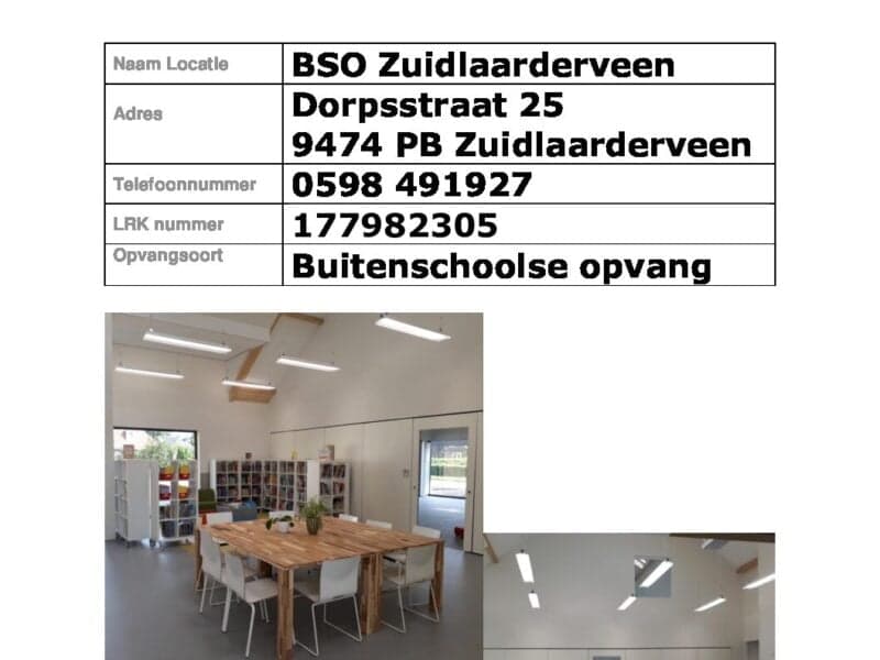 BSO Zuidlaarderveen IKC De Schuthoek foto 5