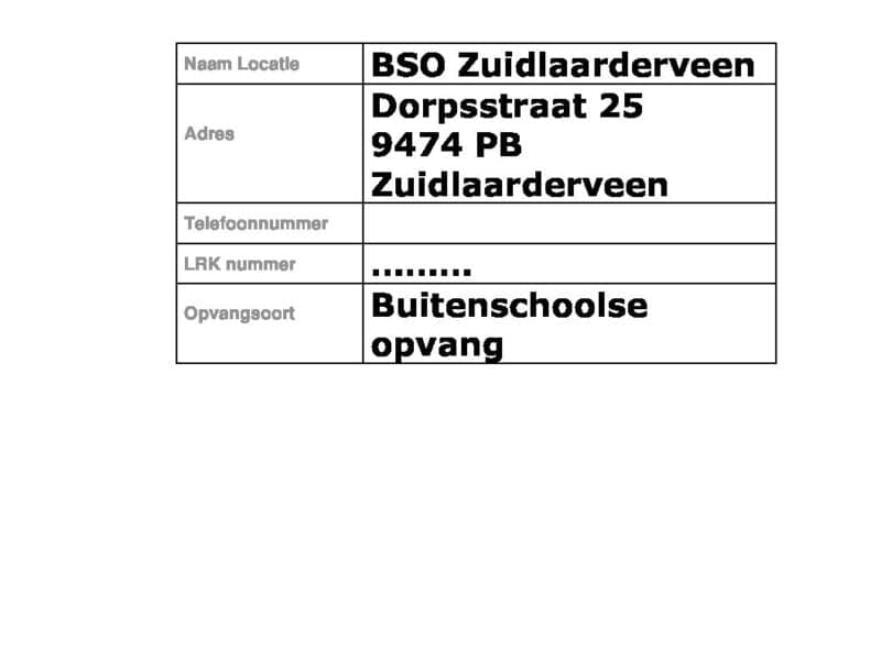 BSO Zuidlaarderveen IKC De Schuthoek foto 6