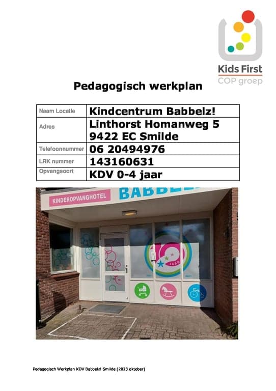 KDV Smilde Babbelz! foto 9