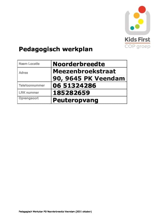 Peuteropvang Noorderbreedte foto 7