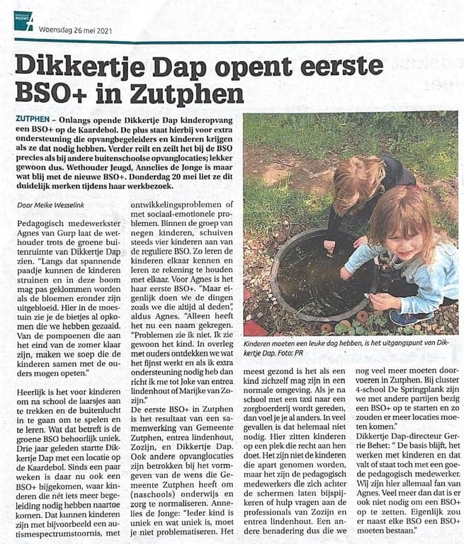 Dikkertje Dap BSO Op de Trap foto 10