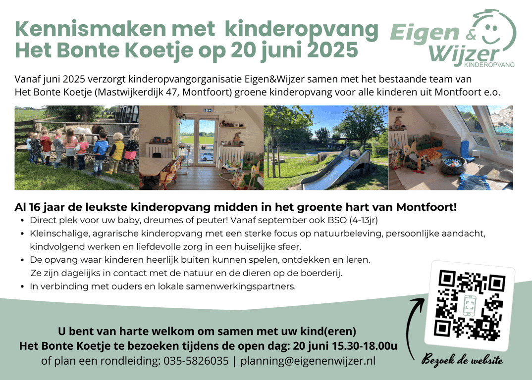 Eigen&Wijzer Peutergroep 't Bontenest foto 5