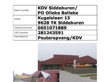 KDV Siddeburen foto 5