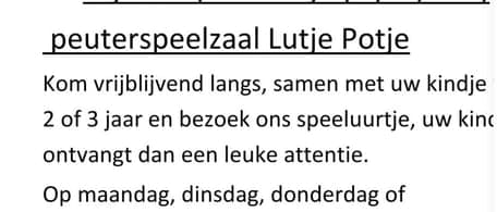 Lutje Potje Roodeschool foto 5