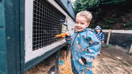 Bij ZON! Thuis scharrel peuters 2