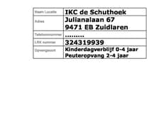 KDV Zuidlaren IKC De Schuthoek foto 8