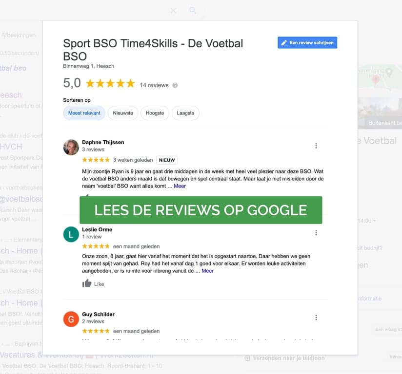 Sport BSO Time4Skills - De Voetbal BSO foto 7