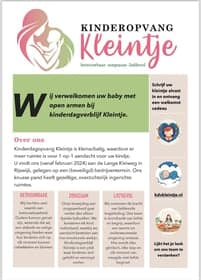 Kinderopvang Kleintje foto 4