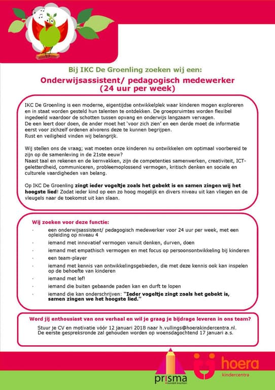 Hoera Panningen, locatie Groenling foto 8