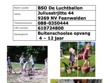 BSO Feanwâlden De Luchtballon 3