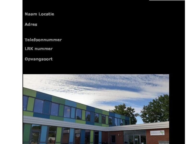 KDV Eelde IKC De Westerburcht foto 7